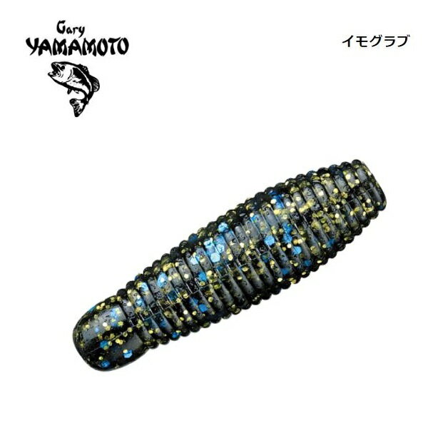 ゲーリーヤマモト イモ 60 214 ブルーギル(スモーク/ブルー&ブラック&ゴールドフレークのサムネイル