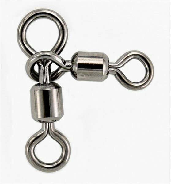 エヌティスイベル サルカン ハンガー式 パワーオヤコ 50個入 #1×2 クロ