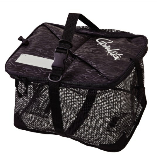 がまかつ バッカン GM2543 活かしメッシュバッカン ブラック (gamakatsu) 43cm