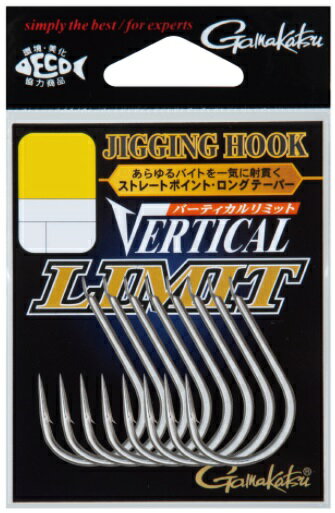がまかつ アシストフック ジギングフック バーティカルリミット 3/0
