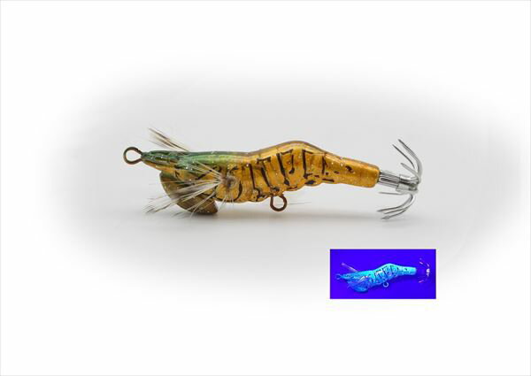 リトルジャック エギ ハネビックススクイッド-35#03 UV オレンジキャンディーシュリンプ