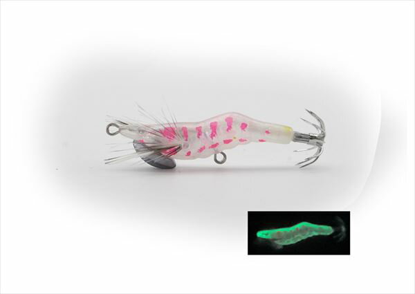 リトルジャック エギ ハネビックススクイッド-35#10 クリアグローオキアミ