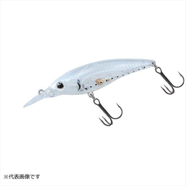 【ネコポス対象品】ダイワ バスルアー スティーズ シャッド 54SP SR シラウオ2