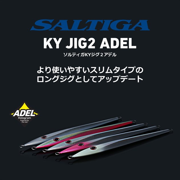 ソルティガKYジグ2アデル 150g アデルシルバー (3)