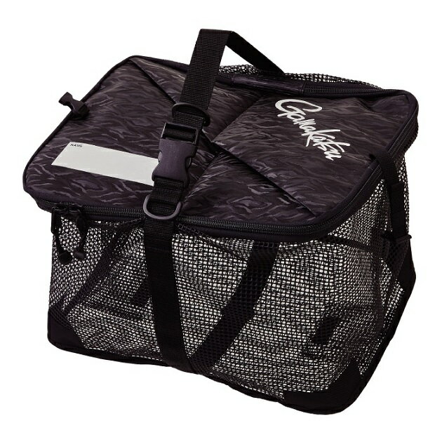 がまかつ バッカン GM2543 活かしメッシュバッカン ブラック (gamakatsu) 40cm