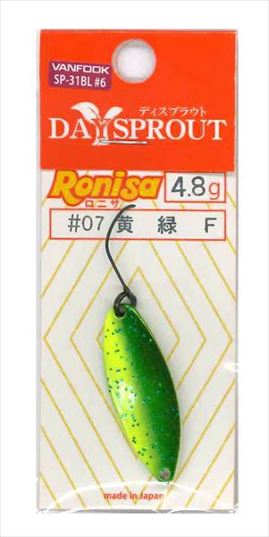 イベント限定が、満を持して登場!!『ロニサ4.8g』　浮き上がりにくい設計 スピードの対応幅が広い！更に、渋い状況ではロッドに角度をつけ立ち泳ぎをさせることで180度違う角度から魚を魅了する。35mm 4.8g ※実物と色が違って見える場合があります。あらかじめご了承下さい。