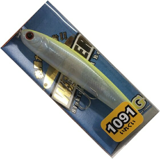 ラッキークラフト シーバスルアー ワンダー60 ESG 1091カラー ゴーストチャート