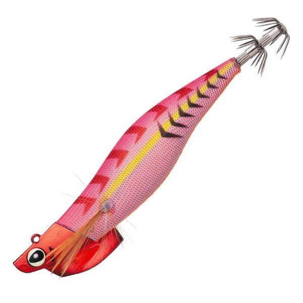 木虾 - バレーヒル エギ スクイッドシーカー40ヘビー ラトリン #06 ピンク/レッド
