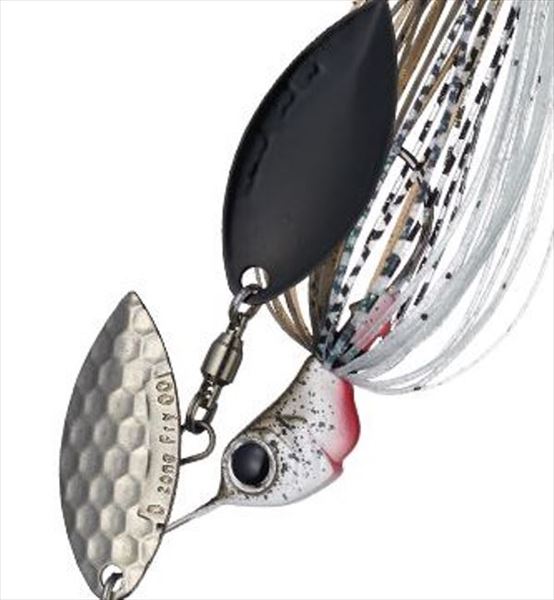 Buzz Bait - エバーグリーン スピナーベイト バズベイト Dゾーンフライ 1/4oz SW #41 GRPKシャッド