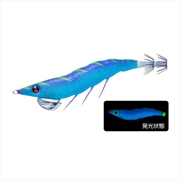Duel Yo-Zuri Egi Easy Q Dart Master 3.5 29 BLBP Blue Night Glow Blue Purple