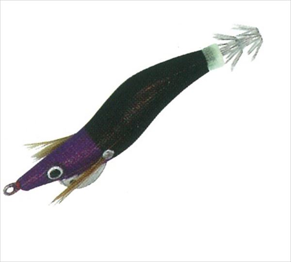 【ネコポス対象品】マルシン漁具 スッテ エギ オモッパーエギ 2号 ムラクロ(赤)