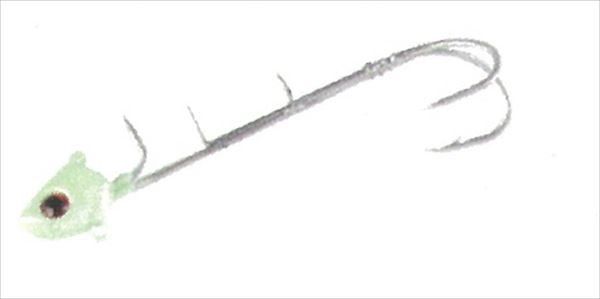 【ネコポス対象品】マルシン漁具 仕掛け タチウオJOYヘッド2本針 M (20g)