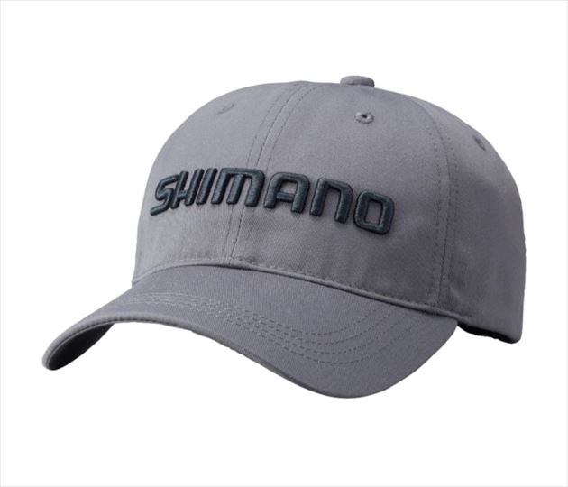 シマノ 帽子 CA-007V ツイル キャップ チャコール L