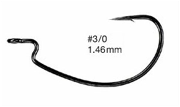 バリバス ワームフック オフセットマスター モンスタークラス #3/0