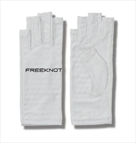 フリーノット 手袋 HYOON EX (ヒョーオンEX) グローブ5本カット Y4173 F ライトグレー