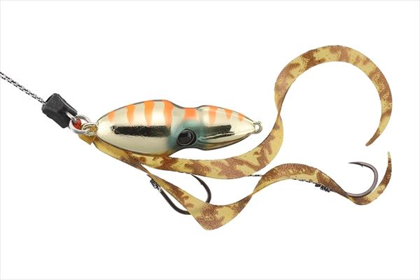 ジャッカル タイラバ 鯛ラバ 鉛式ビンビンスイッチ 80g オレンジゴールド