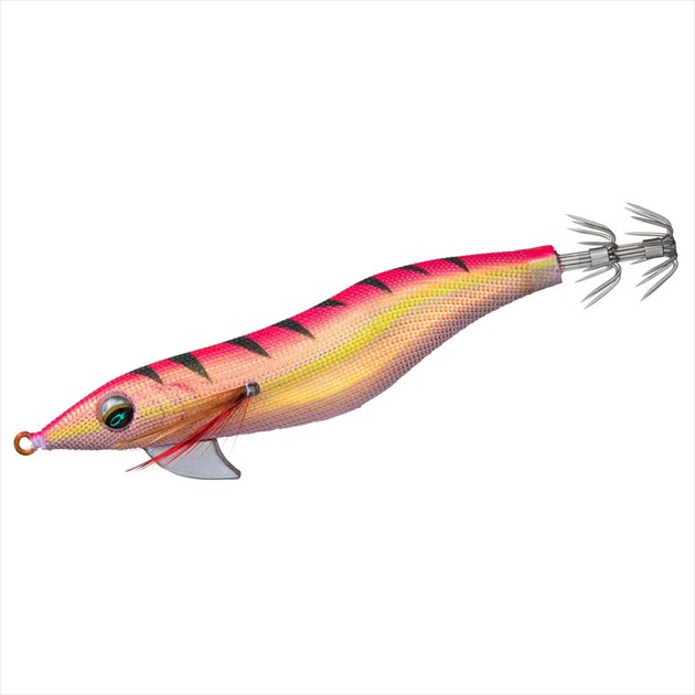 木虾 - 【ネコポス対象品】ダイワ エギ エメラルダス フォールLC ラトル 2.5号 金-ピンク杉