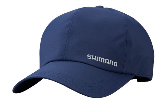 シマノ 帽子 CA-012V レインキャップ ネイビー M