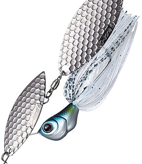 Buzz Bait - エバーグリーン スピナーベイト バズベイト Dゾーン 3/8oz ダブルウィロー #03 ハス