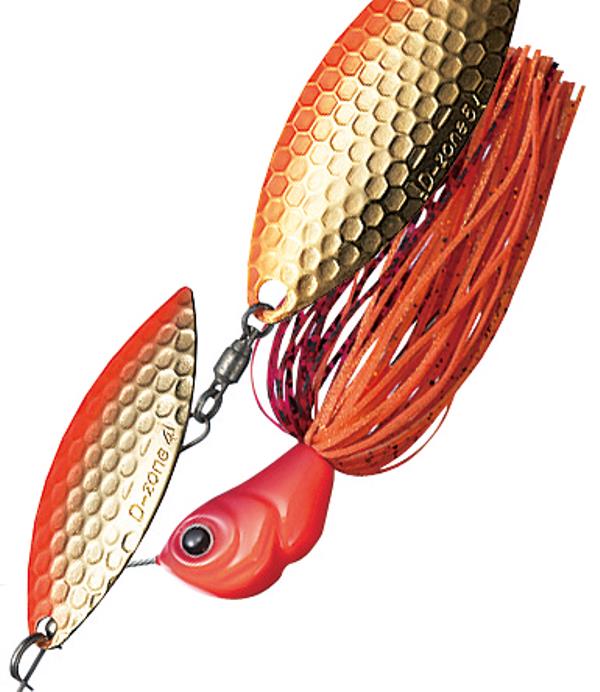 Buzz Bait - エバーグリーン スピナーベイト バズベイト Dゾーン 3/8oz ダブルウィロー #08 PSダイナマイト