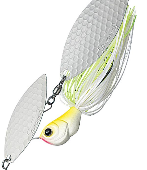 Buzz Bait - エバーグリーン スピナーベイト バズベイト Dゾーン 1/2oz ダブルウィロー#02