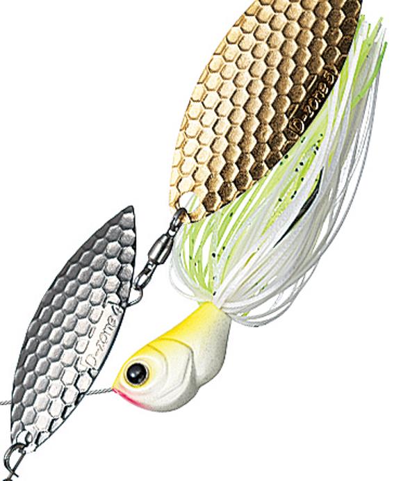 Buzz Bait - エバーグリーン スピナーベイト バズベイト Dゾーン 1/2oz ダブルウィロー #29