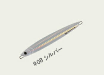 【ネコポス対象品】メジャークラフト メタルジグ ジグパラ バーチカル ショート JPV-100#008 SILVER