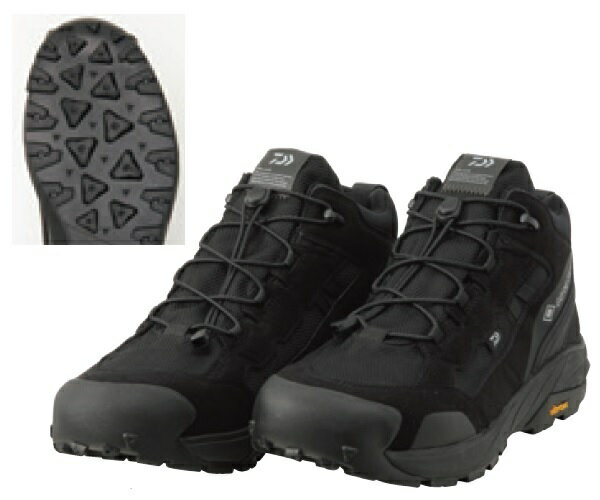ダイワ DS-2301G FOGLER GORE-TEX ミッドカット ブラック 25.5cm