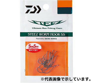 【ネコポス対象品】ダイワ ワームフック スティーズ ワームフック SS フィネス FN #2