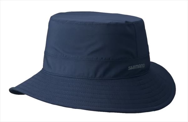 シマノ 帽子 CA-063V レイン バケットハット ネイビー L