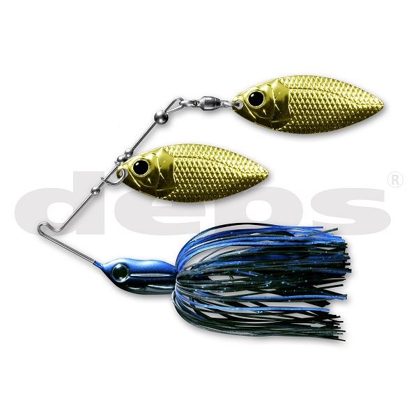 Buzz Bait - deps デプス スピナーベイト ミニブロス 1/2oz DW 17ブルーブラック