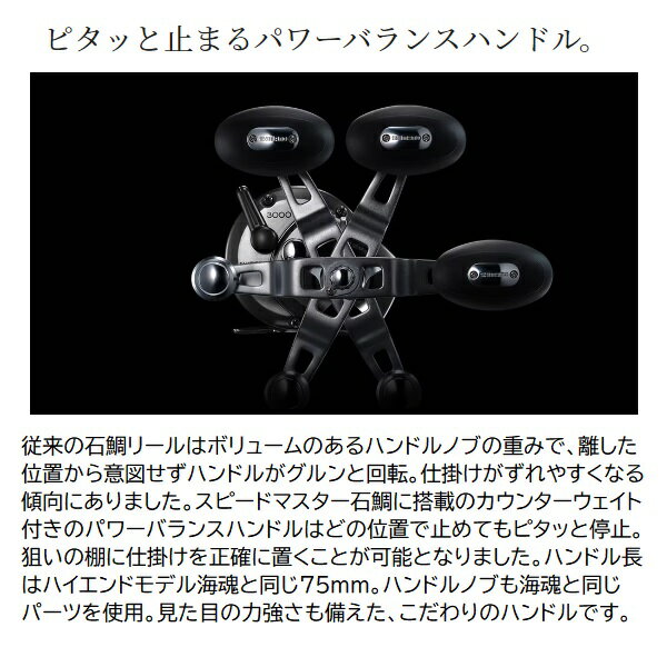 シマノ 両軸リール 23スピードマスター石鯛 3000T 3