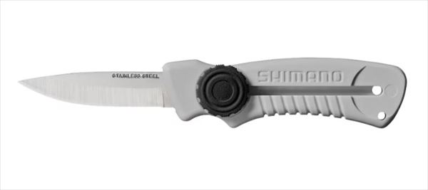 シマノ ナイフ CT-911R スライドナイフ ライトグレー