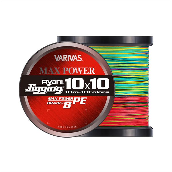 PE - バリバス PEライン アバニジギング 10X10 MAXパワーX8 1200m 3号