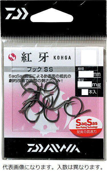 Lures - 【ネコポス対象品】ダイワ 紅牙 フックSS SS