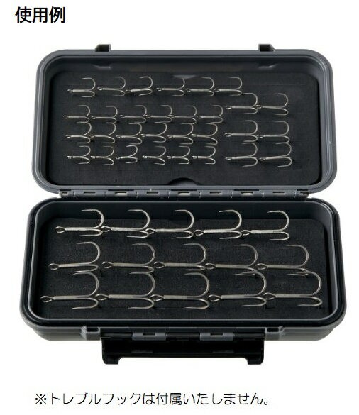 がまかつ ルアーケース LE508 フックストッカー アーミーグリーン