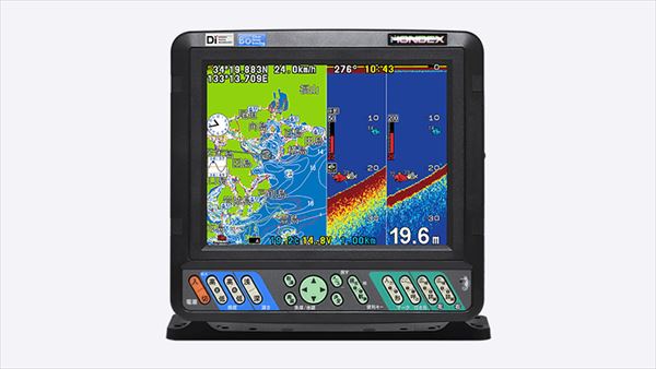 HONDEX ホンデックス 魚探 HE-8S 8.4型GPS魚探 GPS外付仕様