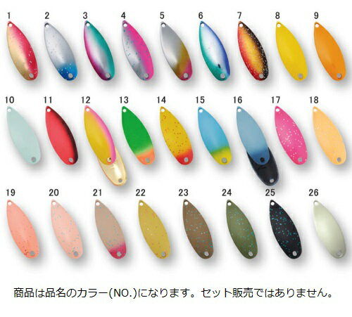 【ネコポス対象品】フォレスト(FOREST) MIU(ミュー) 1.5g No.11のサムネイル