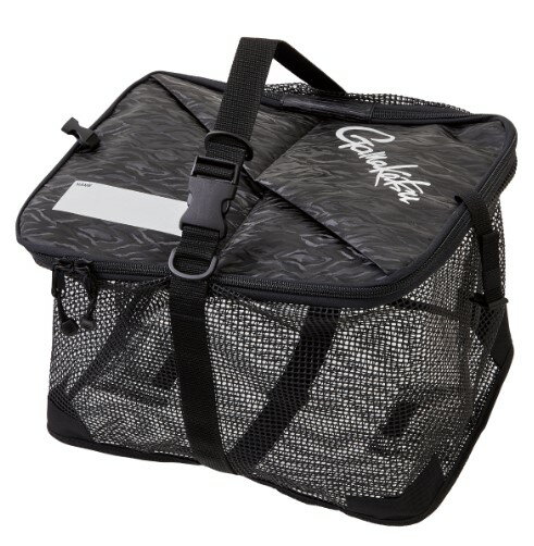 がまかつ バッカン GM2543 活カシメッシュバッカン ブラック (gamakatsu) 40cm