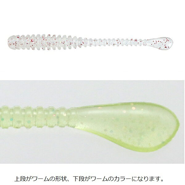・入数　：　14・推奨フック　：　海太郎　レベリングヘッド（各種）水を噛むリブを持つ生命感あふれるボディ。中心部は細く、細かいロッドワークにも対応し、ナチュラルにアクションをテールまで伝えます。超小型パドルテールが水に絡み、プロップアクションやイレギュラーアクションで魚を誘います。※掲載している商品の画像は代表画像を表示しています。また実物と色が違って見える場合があります。あらかじめご了承下さい。