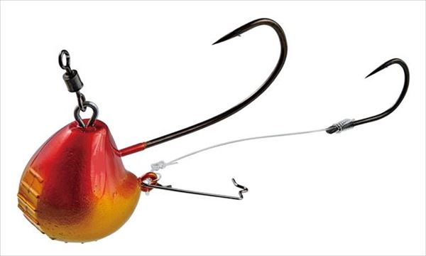 がまかつ テンヤ 桜幻 鯛テンヤ2 6号 #2レッド/ゴールド