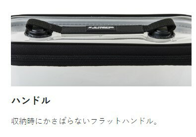 がまかつ タックルバッグ LE326 ギアバッグ クリア