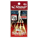 【ネコポス対象品】シャウト! パワフルジャコ 1/0~2/0 POWERFUL JACO 08-PJ 2/0