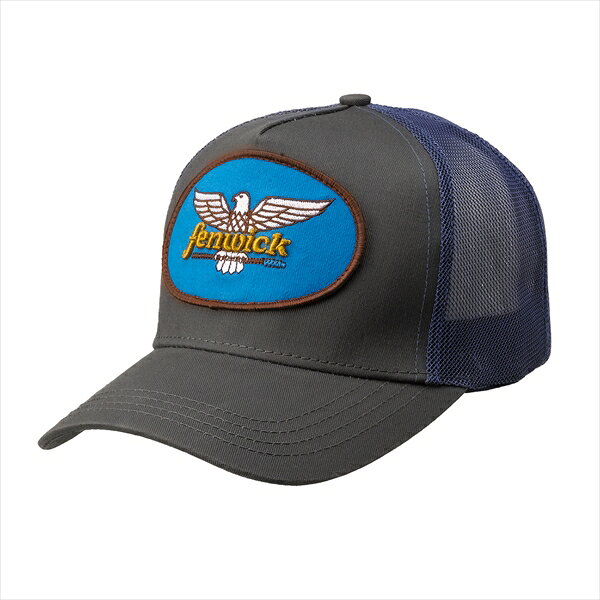 ティムコ 帽子 フェンウィック ワッペンメッシュキャップ ダークグレー