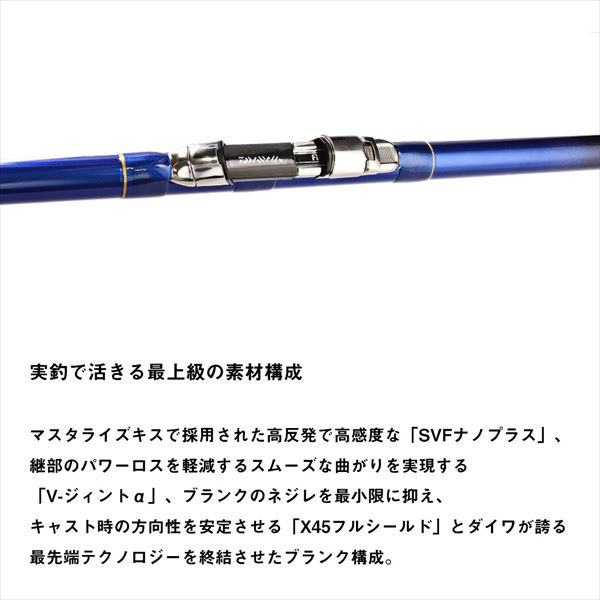 ダイワ 投げ竿 スカイキャスター 35-405・K 3