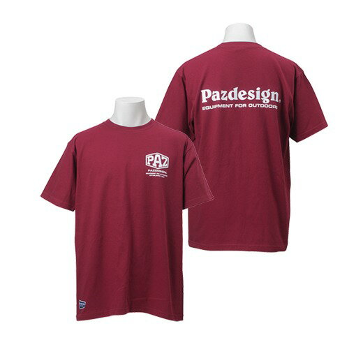 パズデザイン ウェア コットンTシャツ バーガンディー 3L