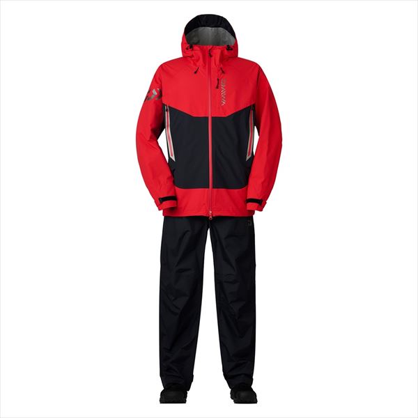 ダイワ レインウェア DR-3124 レインマックス(RAINMAX) エキスパートタフレインスーツ レッド L