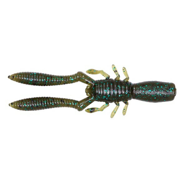 Lures - メガバス ワーム ボトルシュリンプ SW 2.4インチ ウォーターメロン/グリーンフレ