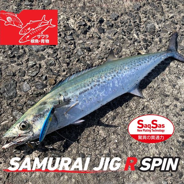 サムライジグRスピン30g サゴシ不夜城 の商品画像2枚目