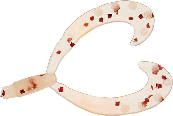 【ネコポス対象品】ダイワ　紅牙Fカーリーツイン　2インチ　オキアミネオン